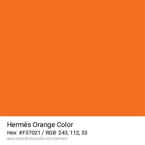 Hermès Brand Color Codes » BrandColorCode.com.